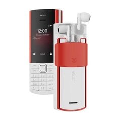 Nokia 5710 XA Dual SIM White/Red hinta ja tiedot | Nokia Puhelimet, älylaitteet ja kamerat | hobbyhall.fi