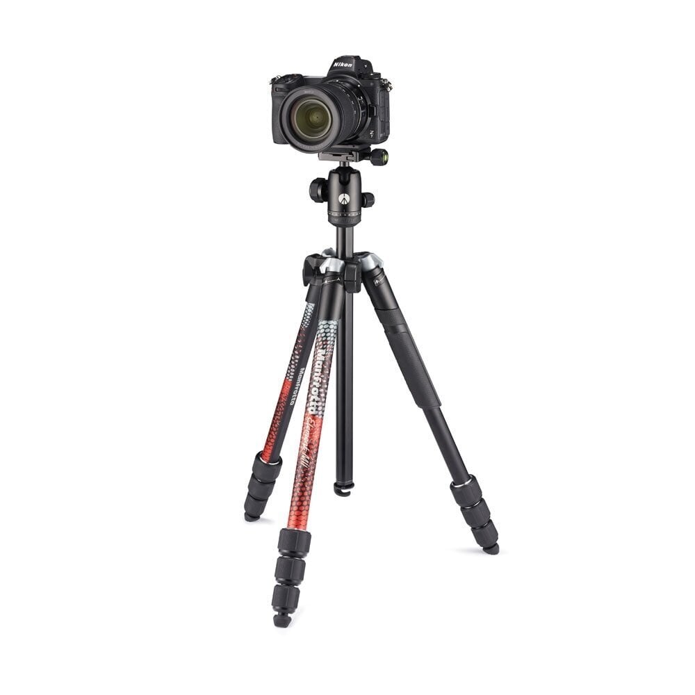 Manfrotto Element MII punainen kolmijalka hinta ja tiedot | Kamerajalustat | hobbyhall.fi