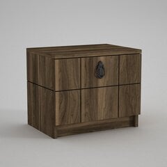 Kalune Design Lost yöpöytä, ruskea hinta ja tiedot | Yöpöydät | hobbyhall.fi