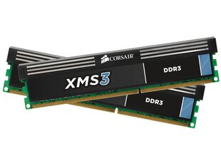 Corsair XMS3, 16GB (2x8GB), DDR3, 1600MHz hinta ja tiedot | Corsair Tietokoneet ja pelaaminen | hobbyhall.fi