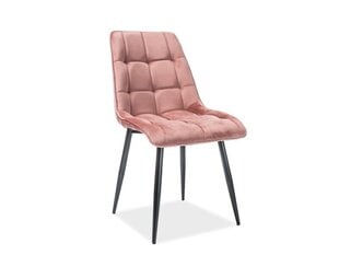 Signal Meble Chic, neljän tuolin sarja, pinkki hinta ja tiedot | Ruokapöydän tuolit | hobbyhall.fi