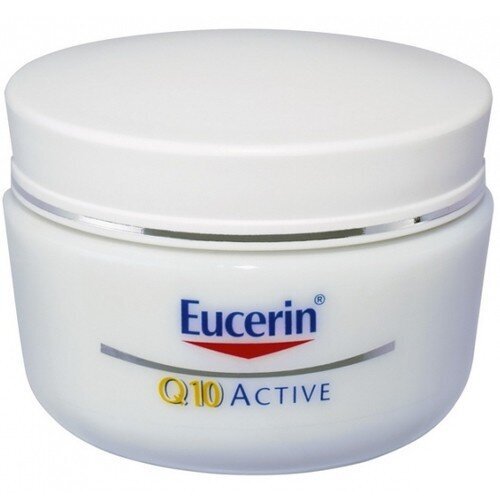 Eucerin Q10 Active (kaikki herkät ihotyypit) - Smoothing Day Cream Anti-Wrinkle 50ml hinta ja tiedot | Kasvovoiteet | hobbyhall.fi