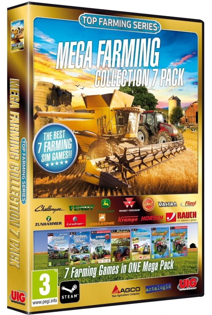 Tietokonepeli Mega Farming Collection 7-Pack hinta ja tiedot | Tietokone- ja konsolipelit | hobbyhall.fi