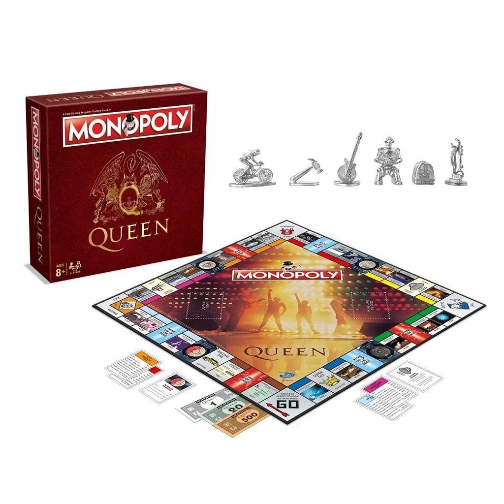 Μonopoly - Queen lautapeli (026543), EN hinta ja tiedot | Lautapelit ja älypelit | hobbyhall.fi