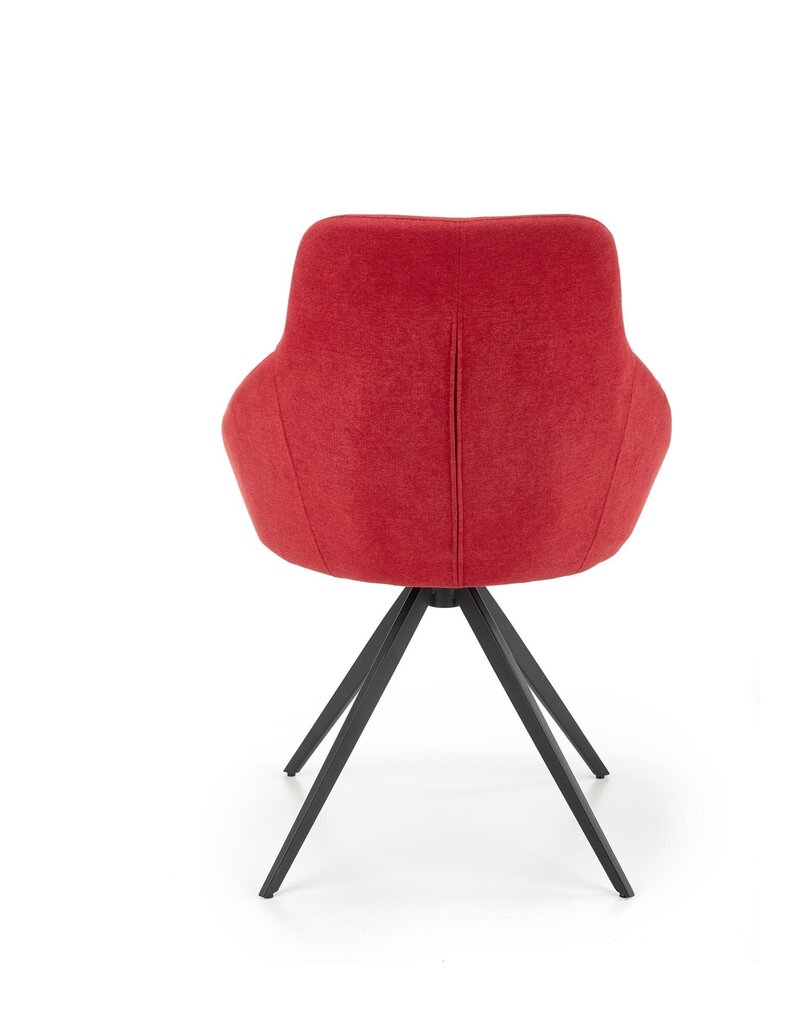 Halmar K431-tuolit 2 kpl, punainen hinta ja tiedot | Ruokapöydän tuolit | hobbyhall.fi