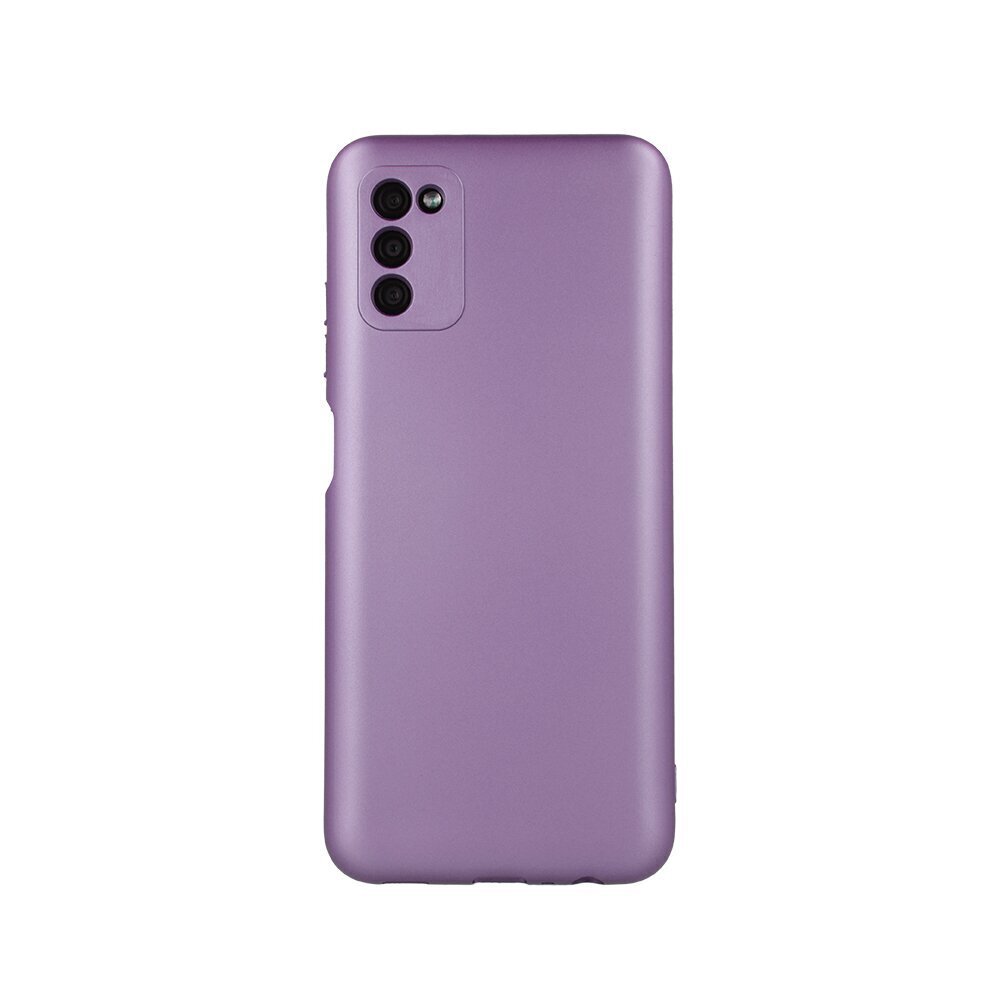 Metallic case for Samsung Galaxy A03S violet hinta ja tiedot | Puhelimen kuoret ja kotelot | hobbyhall.fi