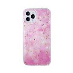 Gold Glam case for Samsung Galaxy S22 pink hinta ja tiedot | Puhelimen kuoret ja kotelot | hobbyhall.fi