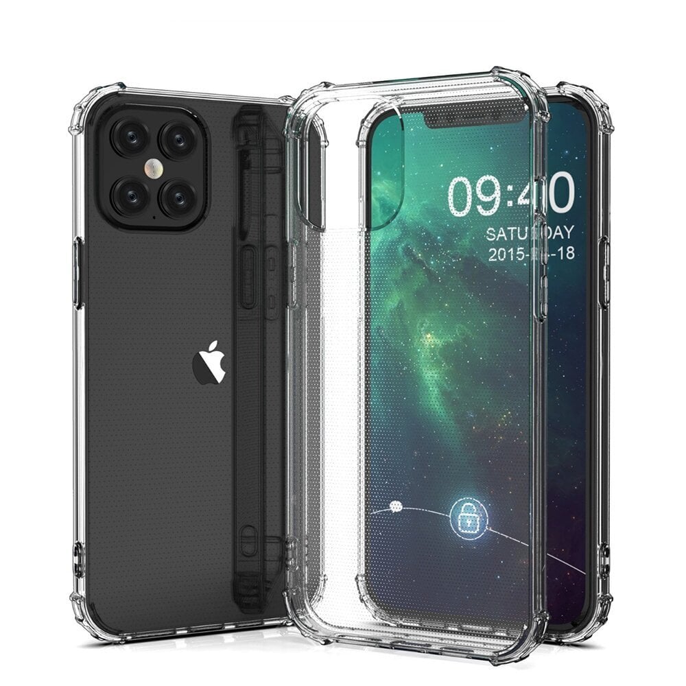 Anti Shock 1,5mm case for Samsung Galaxy A52 4G / A52 5G / A52S 5G transparent hinta ja tiedot | Puhelimen kuoret ja kotelot | hobbyhall.fi