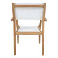 Tuoli MALDIVE 62x62xH91cm, valkoinen hinta ja tiedot | Puutarhatuolit | hobbyhall.fi