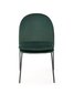 4 tuolin setti Halmar K443, vihreä hinta ja tiedot | Ruokapöydän tuolit | hobbyhall.fi
