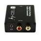 Audiosignaalin muunnin Techly DAC Toslink Coaxial analogiseen RCA L/R i 3,5mm hinta ja tiedot | Koteloiden lisätarvikkeet | hobbyhall.fi