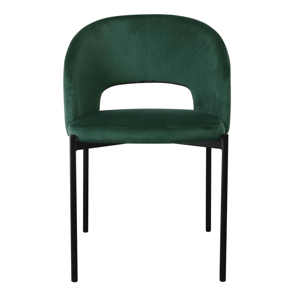 2-tuolin setti Halmar K455, vihreä. hinta ja tiedot | Ruokapöydän tuolit | hobbyhall.fi