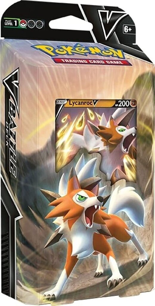 Korttipeli Pokemon TCG - Lycanroc V Battle Deck hinta ja tiedot | Lautapelit ja älypelit | hobbyhall.fi