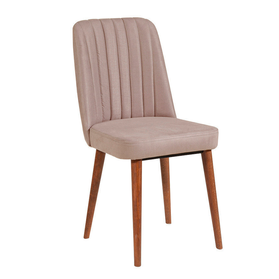 Ruokapöydän tuoli Kalune Design 869, beige / ruskea hinta ja tiedot | Ruokapöydän tuolit | hobbyhall.fi