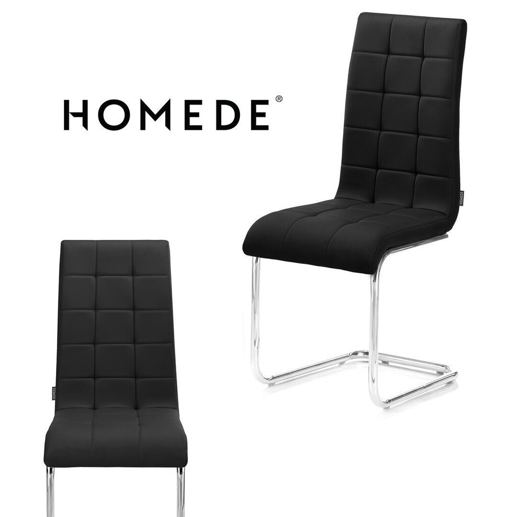 Tuoli Homede Alcander, musta hinta ja tiedot | Ruokapöydän tuolit | hobbyhall.fi