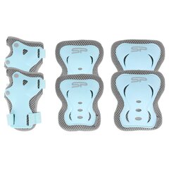 Spokey Shield Protectors, sininen/harmaa hinta ja tiedot | Suojat rullaluisteluun | hobbyhall.fi