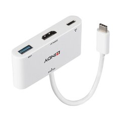 I/O Lindy 43340, USB-C/HDMI hinta ja tiedot | Ei ole määritelty Tietokoneiden lisävarusteet | hobbyhall.fi