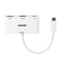 I/O Lindy 43340, USB-C/HDMI hinta ja tiedot | Ei ole määritelty Tietokoneiden lisävarusteet | hobbyhall.fi