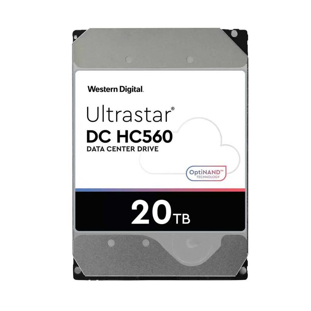 Western Digital Ultrastar DC HC560 (0F38785), 20TB hinta ja tiedot | Kovalevyt | hobbyhall.fi