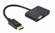 Gembird DisplayPort male to HDMI female hinta ja tiedot | Adapterit | hobbyhall.fi
