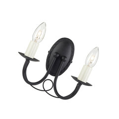 Seinävalaisin Elstead Lighting Minster MN2-MUSTA hinta ja tiedot | Seinävalaisimet | hobbyhall.fi