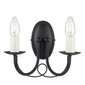 Seinävalaisin Elstead Lighting Minster MN2-MUSTA hinta ja tiedot | Seinävalaisimet | hobbyhall.fi