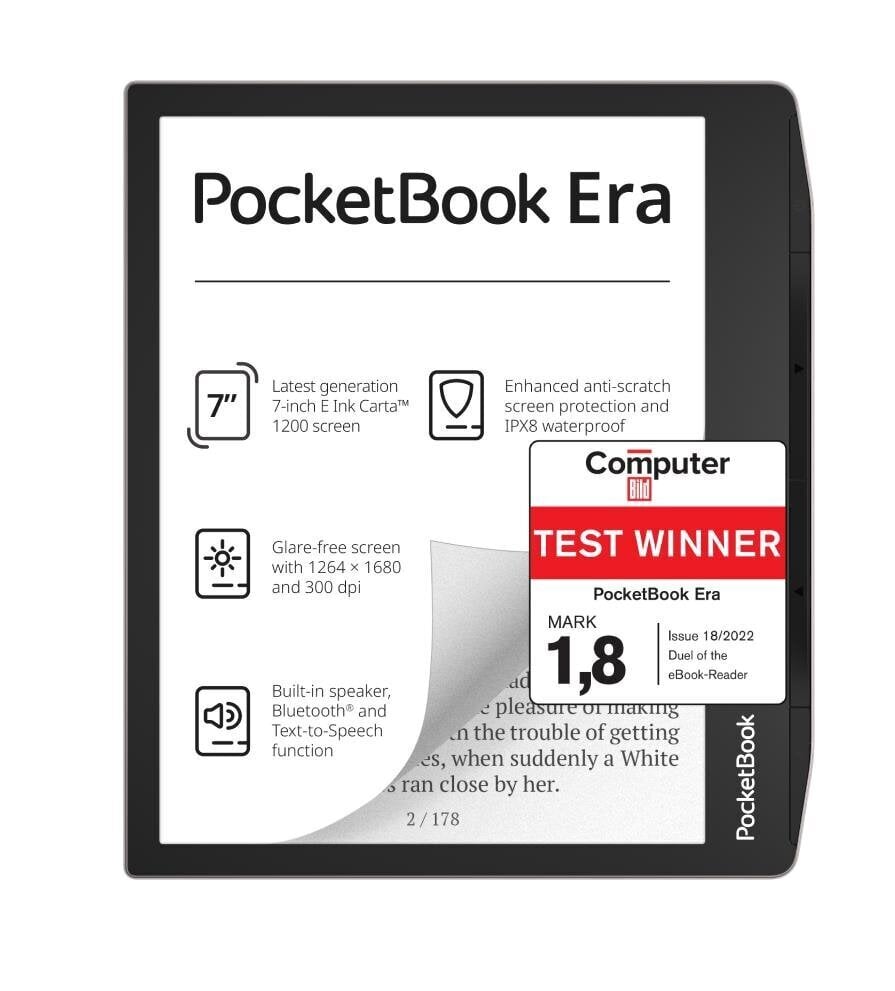 Pocketbook Era 7" PB700-U-16-WW hinta ja tiedot | E-kirjojen lukulaitteet | hobbyhall.fi