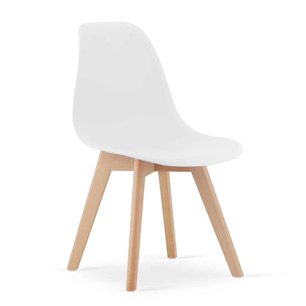 4-tuolisetti Kito, valkoinen hinta ja tiedot | Ruokapöydän tuolit | hobbyhall.fi