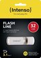 Pendrive Intenso Flash Line, 32 GB hinta ja tiedot | Muistitikut | hobbyhall.fi