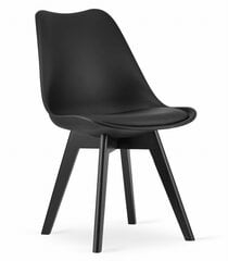 4 kpl tuolia Mark, musta hinta ja tiedot | Ruokapöydän tuolit | hobbyhall.fi