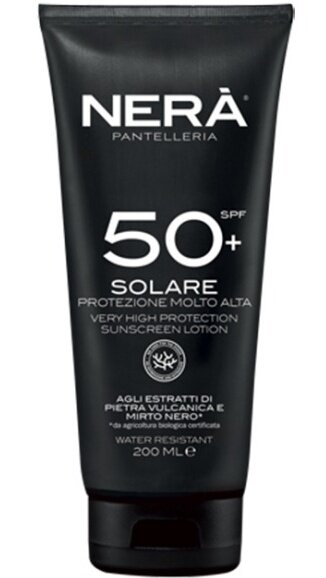 Aurinkosuojavoide SPF50+ Nera Pantelleria, 200 ml hinta ja tiedot | Aurinkovoiteet | hobbyhall.fi