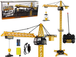 Lean toys Crane R/C kaukosäätimellä, korkeus 183 cm, 2 tasoa. hinta ja tiedot | Kehittävät lelut | hobbyhall.fi