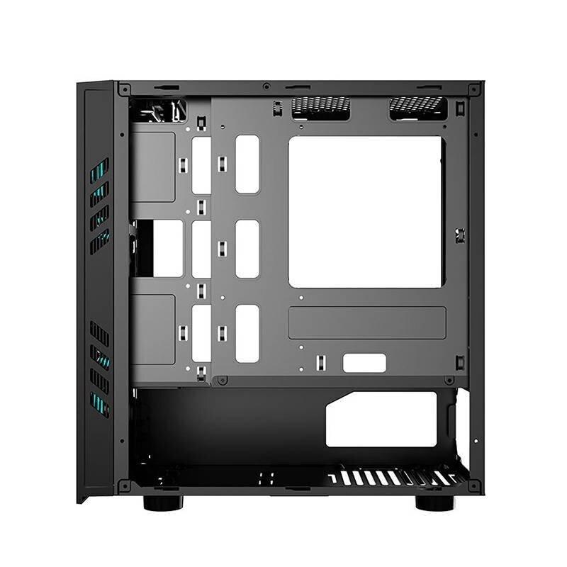 Aigo Black Technology Mini Micro-ATX computer case (black) hinta ja tiedot | Tietokonekotelot | hobbyhall.fi