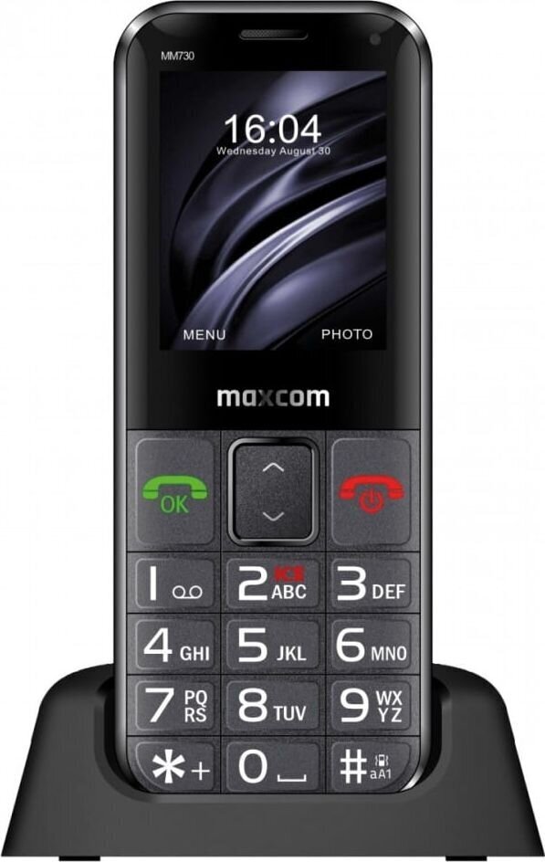 Maxcom Comfort MM730 Senior Puhelin 2G hinta ja tiedot | Matkapuhelimet | hobbyhall.fi