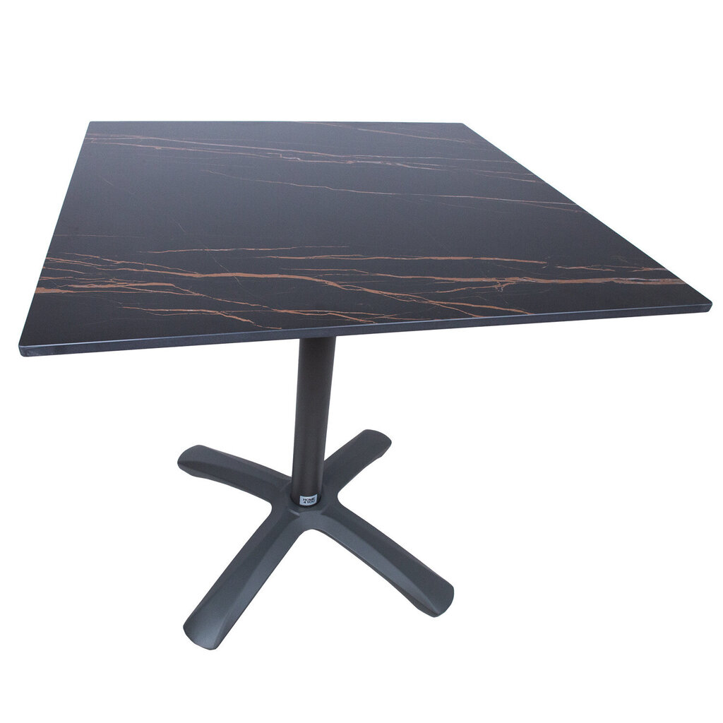 Pöytä BEIDA 70x70xH72cm, harmaa hinta ja tiedot | Puutarhapöydät | hobbyhall.fi