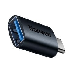 Baseus Ingenuity USB-C to USB-A adapter OTG (blue) hinta ja tiedot | Baseus Tietokoneet ja pelaaminen | hobbyhall.fi