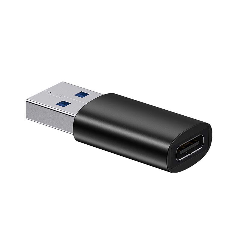 Baseus Ingenuity USB-A to USB-C adapter OTG (black) hinta ja tiedot | Adapterit | hobbyhall.fi