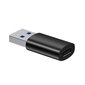 Baseus Ingenuity USB-A to USB-C adapter OTG (black) hinta ja tiedot | Adapterit | hobbyhall.fi