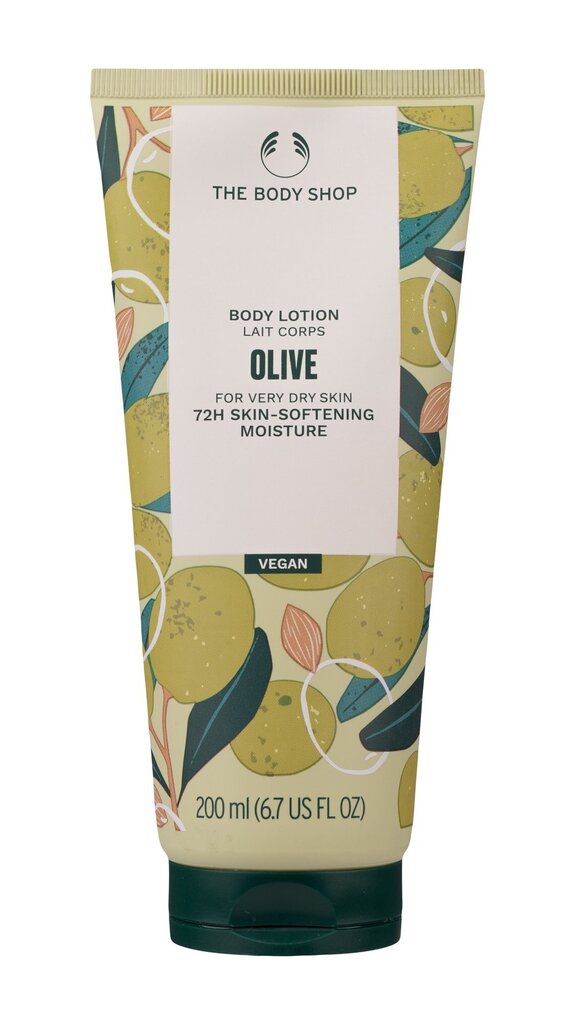 Ravitseva vartalovoide The Body Shop Olive 200 ml hinta ja tiedot | Vartalovoiteet ja -emulsiot | hobbyhall.fi