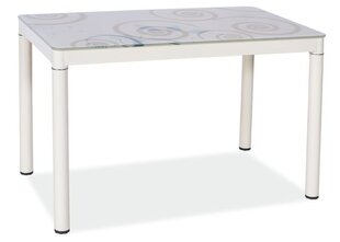Keittiön pöytä Damar 80x60 cm, beige hinta ja tiedot | Ruokapöydät | hobbyhall.fi