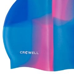 Uimalakki Crowell Multi Flame, silikoni, sininen vaaleanpunainen hinta ja tiedot | Crowell Urheiluvälineet | hobbyhall.fi