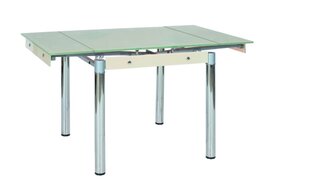 Jatkettava pöytä Gd-082, beige. hinta ja tiedot | Ruokapöydät | hobbyhall.fi