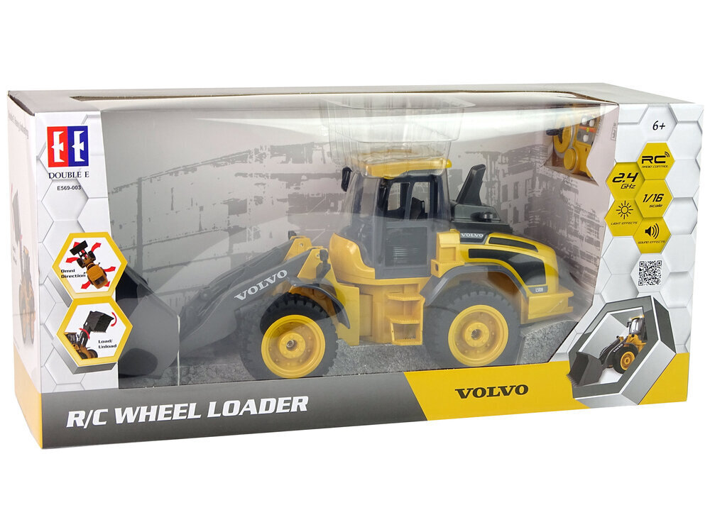 Kauko-ohjattava kauhakuormaaja R/C “Volvo Remote Controlled“ hinta ja tiedot | Poikien lelut | hobbyhall.fi