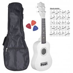 Sopraano ukulelesetti NN UK 01, valkoinen hinta ja tiedot | Kitarat | hobbyhall.fi