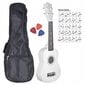 Sopraano ukulelesetti NN UK 01, valkoinen hinta ja tiedot | Kitarat | hobbyhall.fi