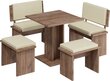 Pöytä Bond 04, ruskea hinta ja tiedot | Ruokapöydät | hobbyhall.fi