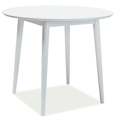 Pöytä Larson, 90x90 cm, valkoinen hinta ja tiedot | Ruokapöydät | hobbyhall.fi