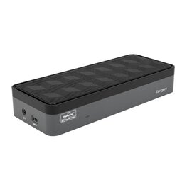 Targus USB-C Universal Quad 4K Docking Station, 100W hinta ja tiedot | Adapterit | hobbyhall.fi