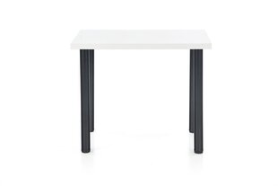 Halmar Modex 2 90 -ruokapöytä, valkoinen/musta hinta ja tiedot | Ruokapöydät | hobbyhall.fi