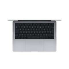 14-inch MacBook Pro: Apple M2 Pro chip with 10‑core CPU and 16‑core GPU, 512GB SSD - Space Grey MPHE3ZE/A hinta ja tiedot | Kannettavat tietokoneet | hobbyhall.fi